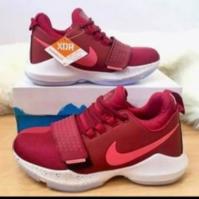 paul george shoes maroon