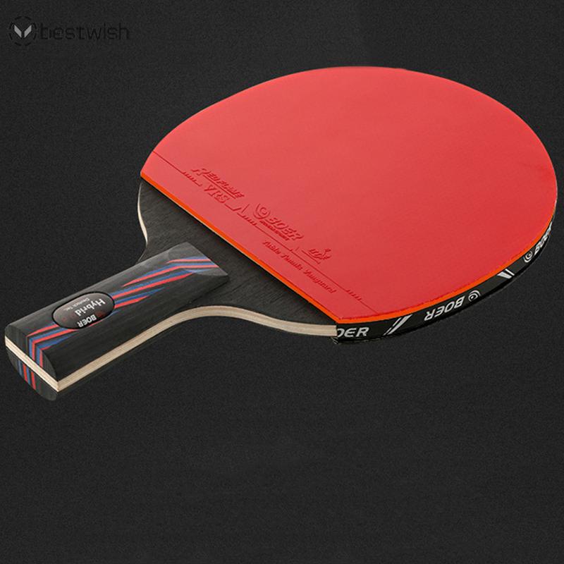 Table Tennis Racket Set Ping pong Professional Indoor Paddle BOER