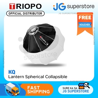 Triopo KQ55 KQ65 KQ85 Foldable Lantern Spherical Collapsible Softbox Bowens Mount (55cm, 65cm, 85cm)