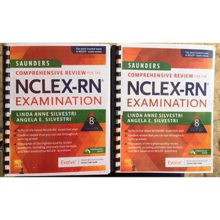 Saunders Nclex RN Examination Comprehensive 8th Edition Vol 1 And 2 ...