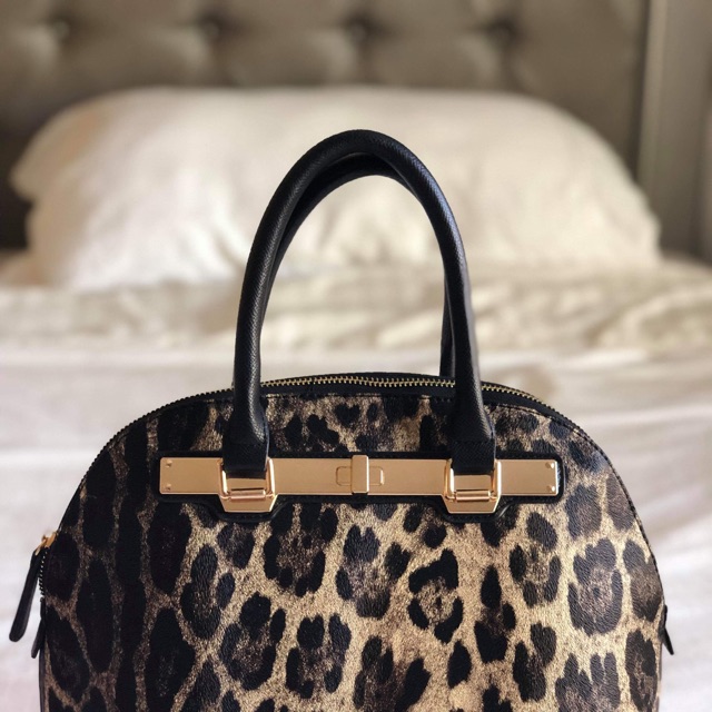 aldo animal print handbag