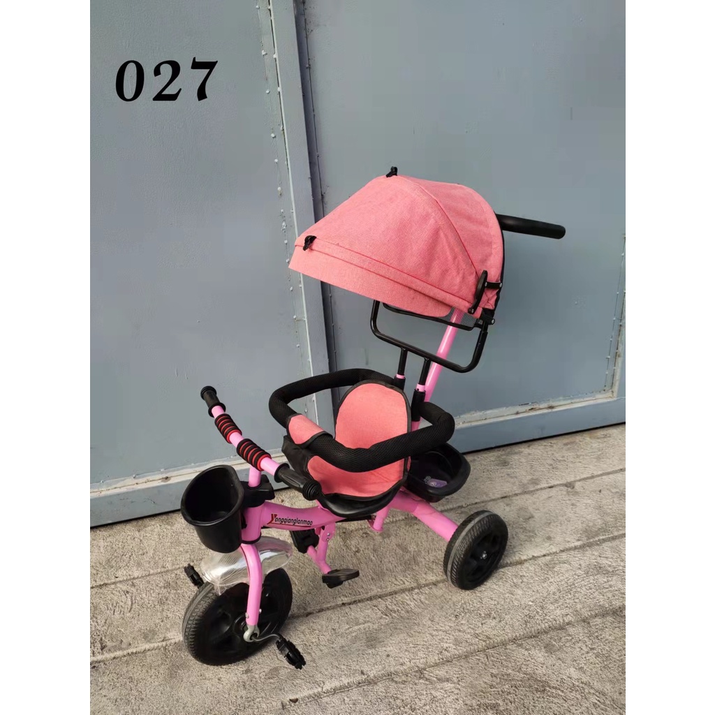 Toys Children tricycle 3 wheel push baby bike . toys....027 Shopee