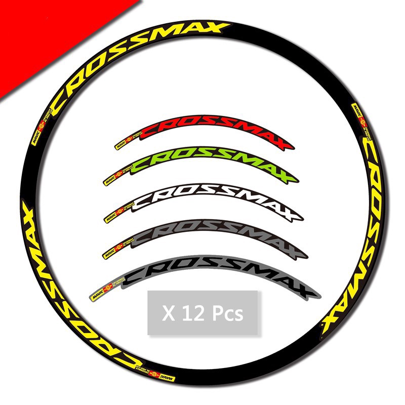 mountain bike wheel decals