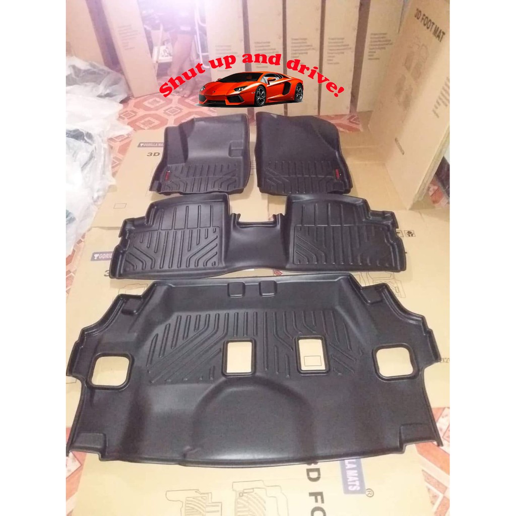 Pajero Bk Deepdish Matting Floor Liner Mats Deep Dish Ck Shopee Philippines