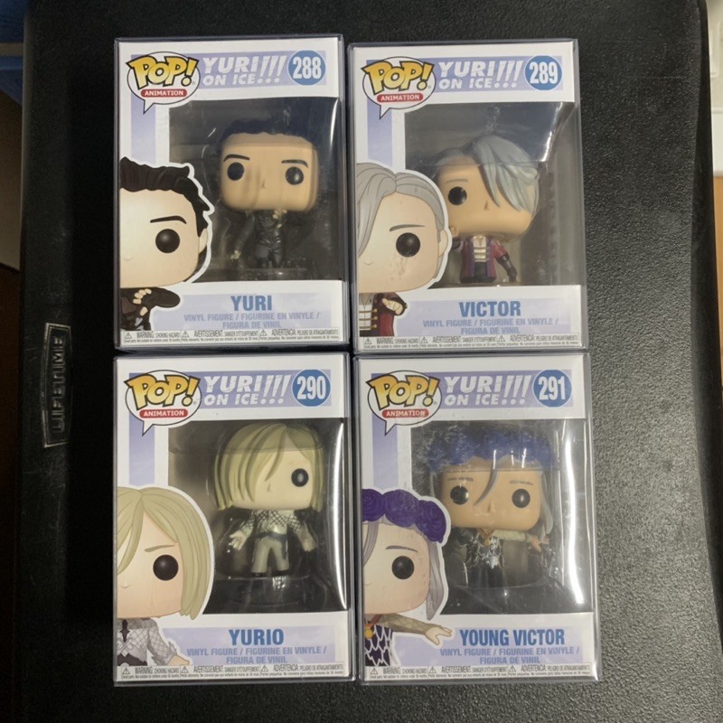 YURI ON ICE FUNKO POP YURI VICTOR YURIO 