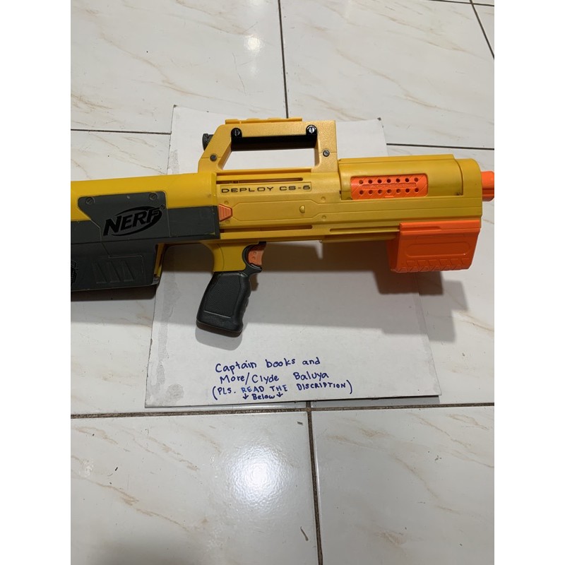 Nerf blaster deploy CS-6 | Shopee 