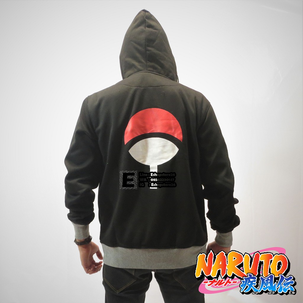 Naruto jacket - Naruto Harakiri jacket - Naruto Uchiha Clan 02 Anime Harakiri Jacket - Image 2