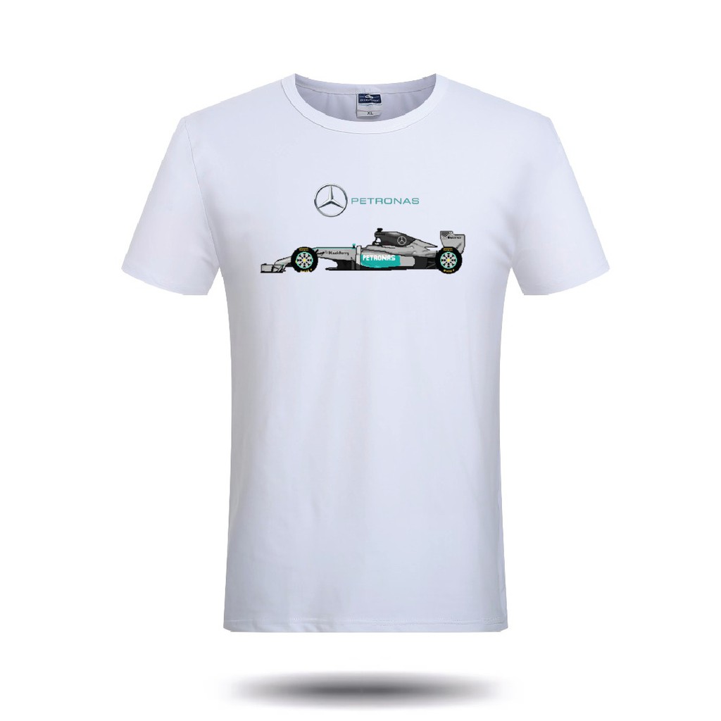formula 1 mercedes t shirt