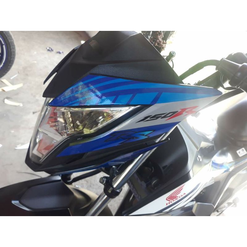 RS150 HEADLIGHT DECALS laminated | Shopee Philippines