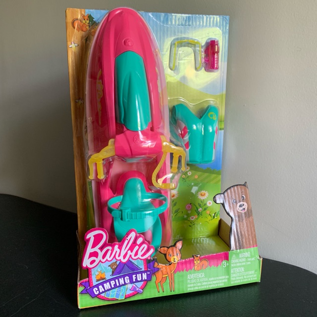 barbie camping fun jet ski