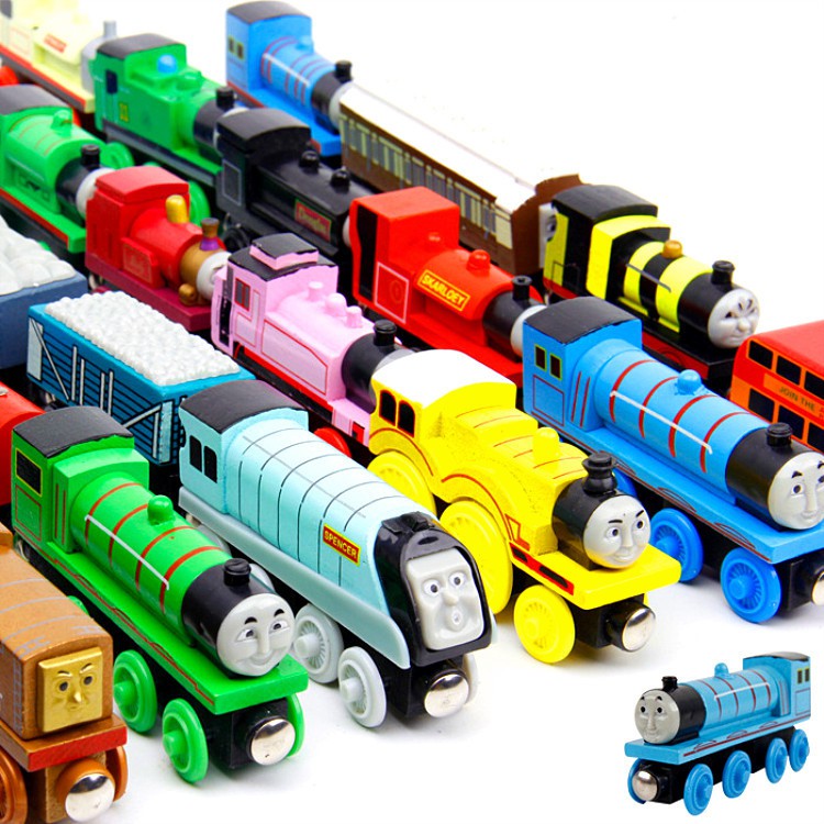 thomas and friends wood trains