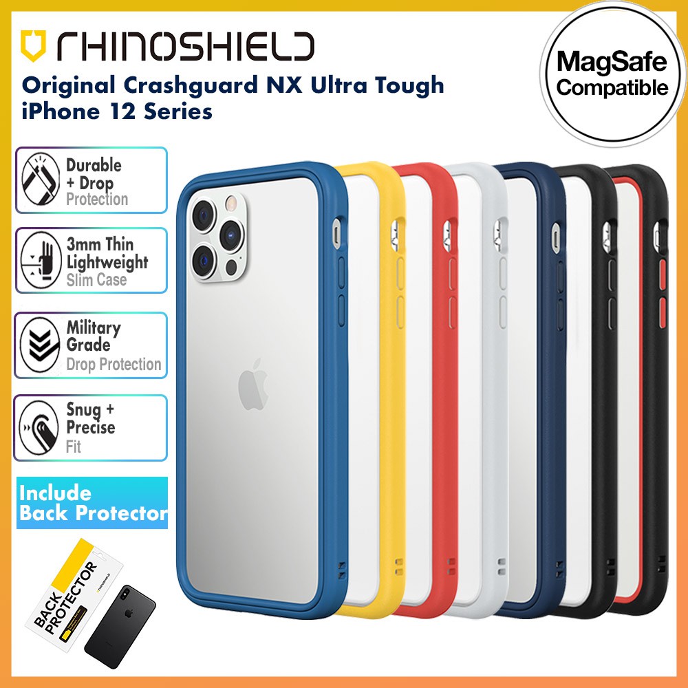 Soft Case For Iphone 12 Pro Max Mini Original Rhinoshield Crashguard Nx Softcase Casing Kdex Shopee Philippines