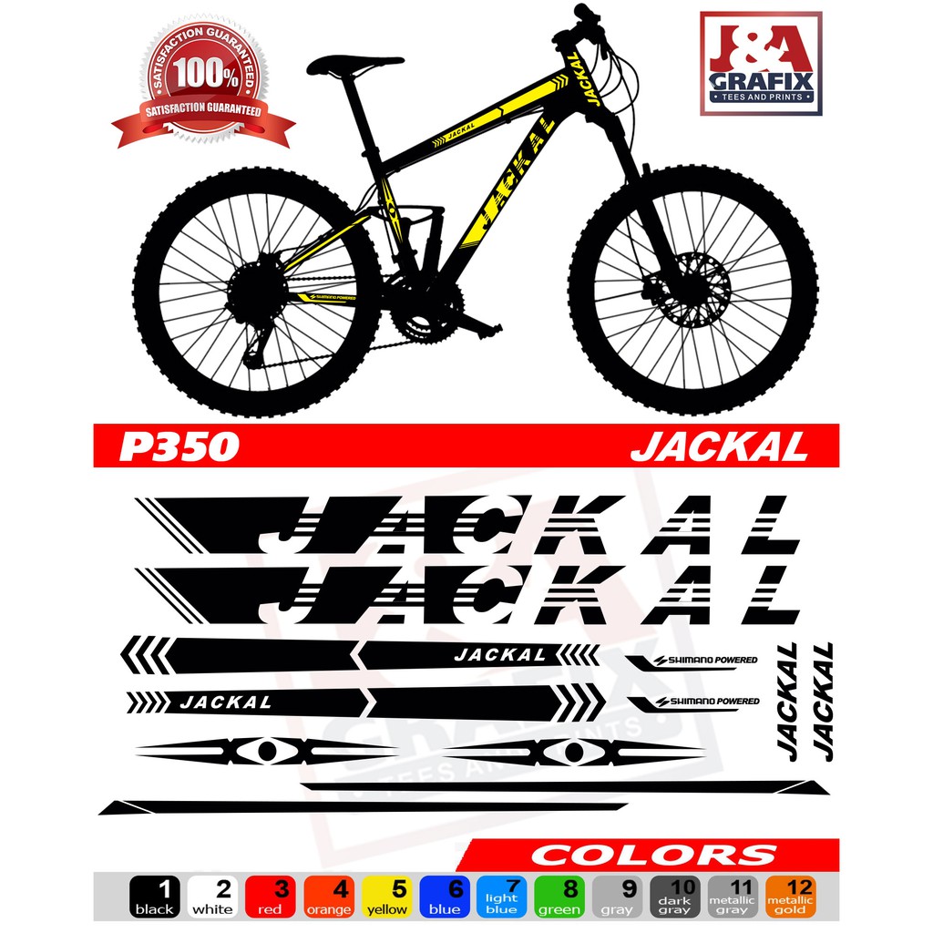 vinyl stickers for bikes