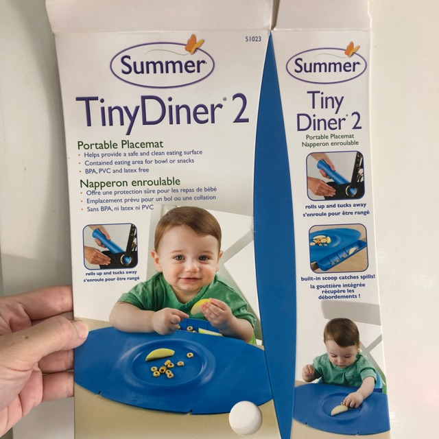 Summer Infant Tiny Diner Portable Placemat Shopee Philippines