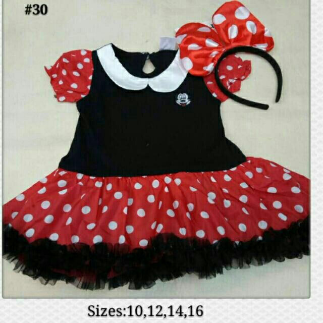 minnie mouse dress for 12 month old