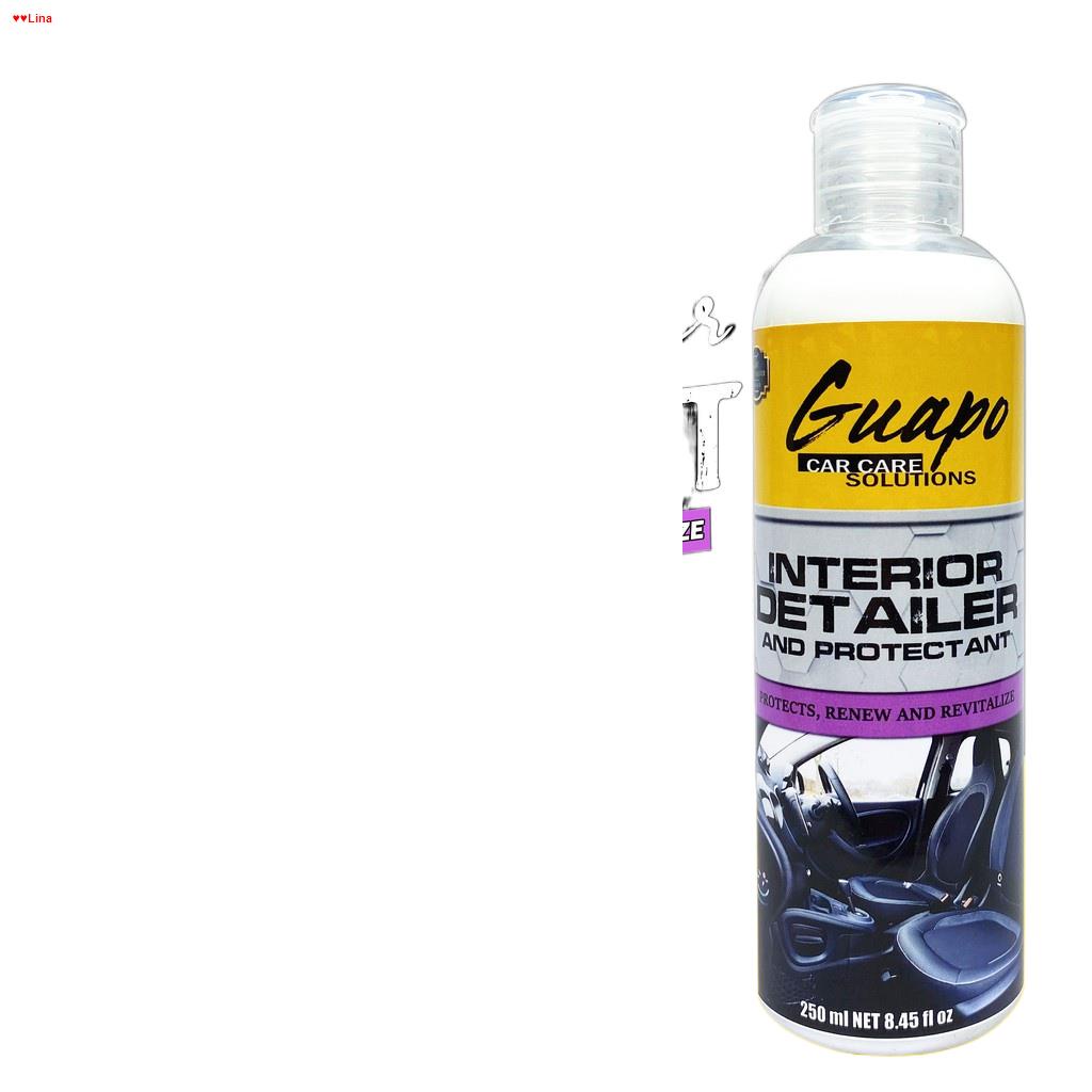 Guapo Car Care Solutions Interior Detailer Protectant Dashboard