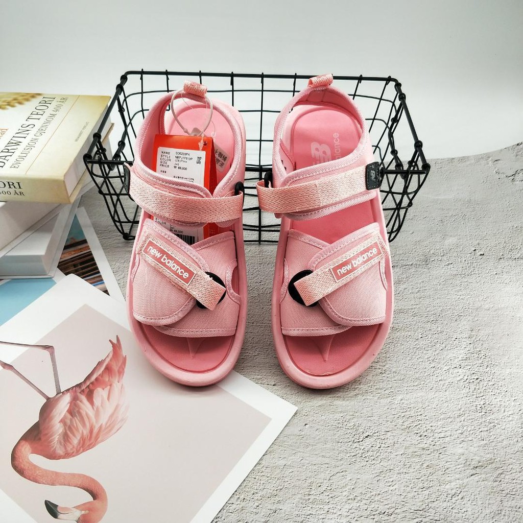 new balance sandals pink