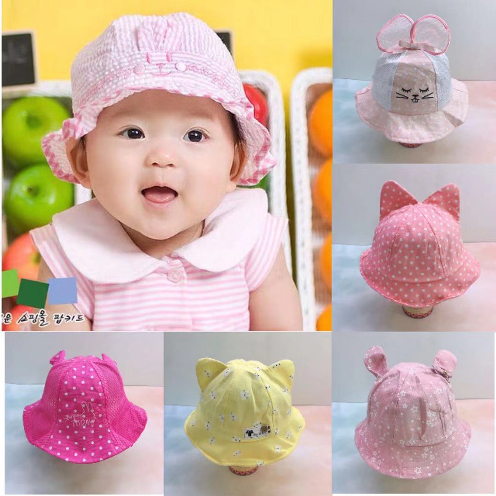 baby girl sun hat