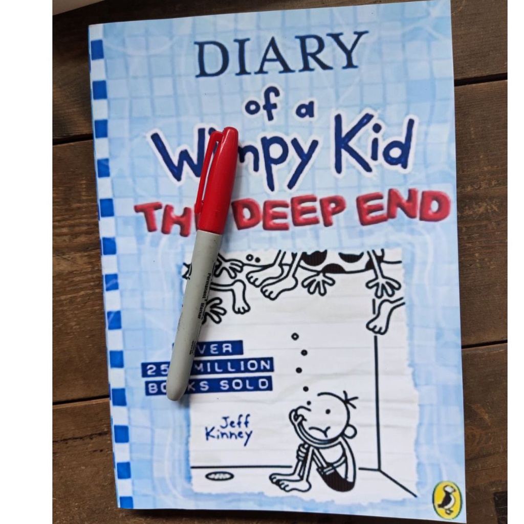 Diary of a Wimpy Kid Deep End (BIG BOOK) Shopee Philippines