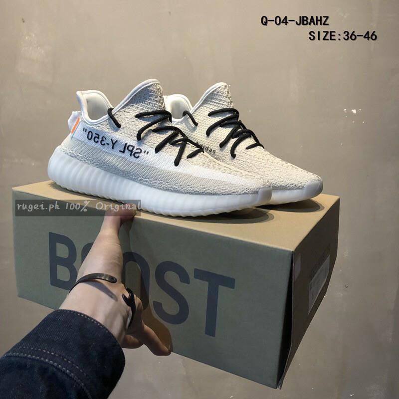 COD 100% Original Off White x Adidas Yeezy Boost 350 V2 men's and women's |  Shopee Philippines