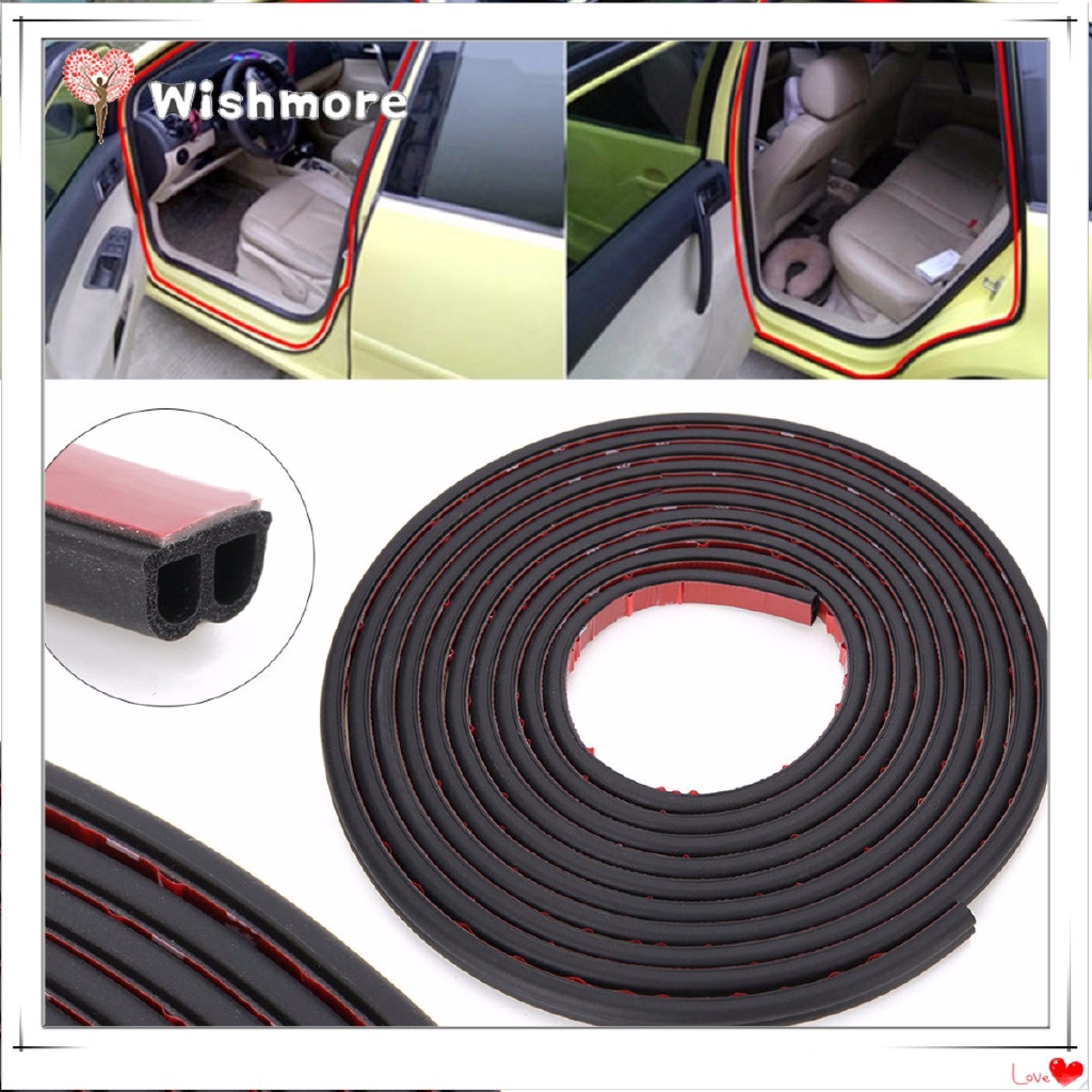 8 Meters B Type Adhesive Car Rubber Seal Sound Insulation Car Door Sealing Strip Weatherstrip Edge Shopee Philippines