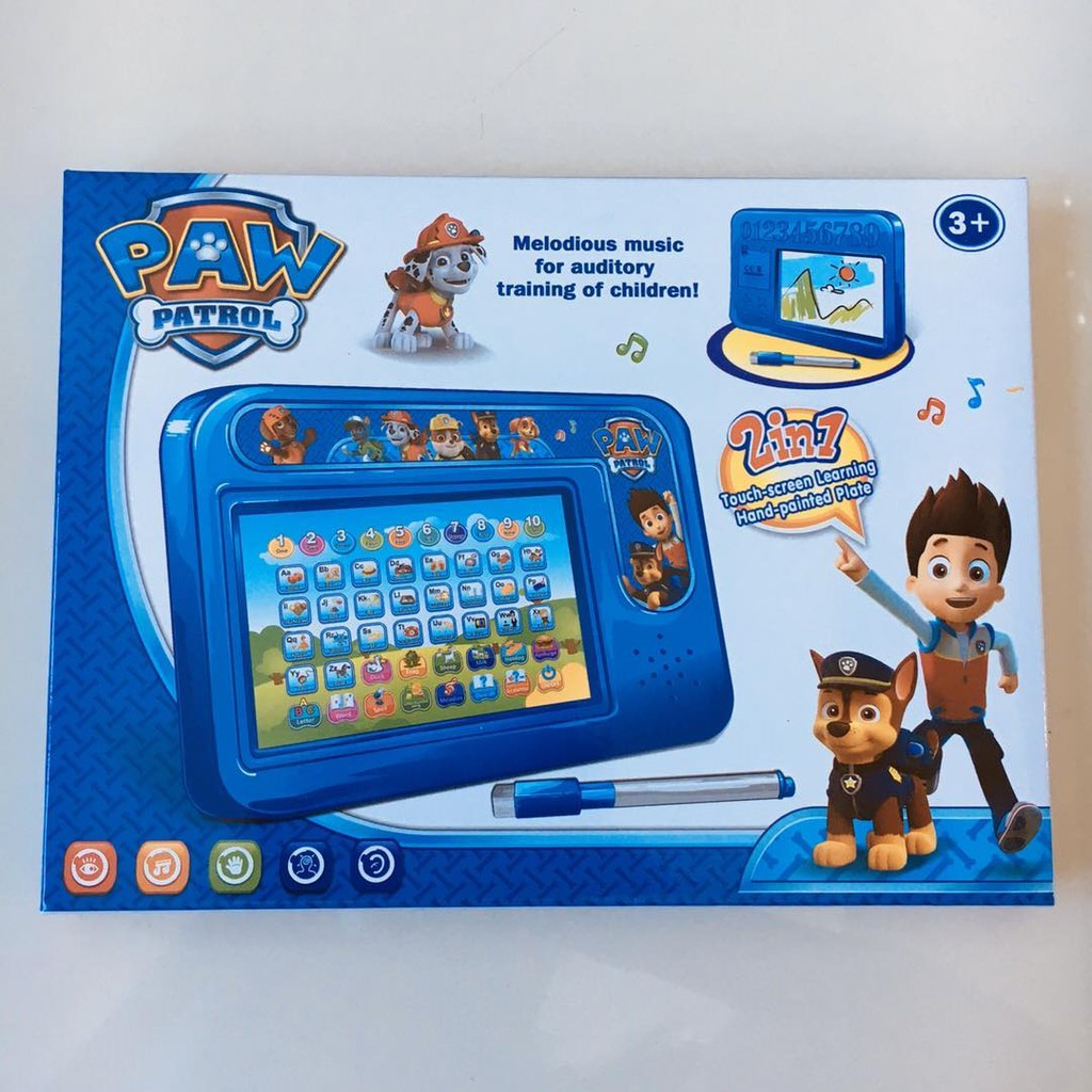 paw patrol learning toys