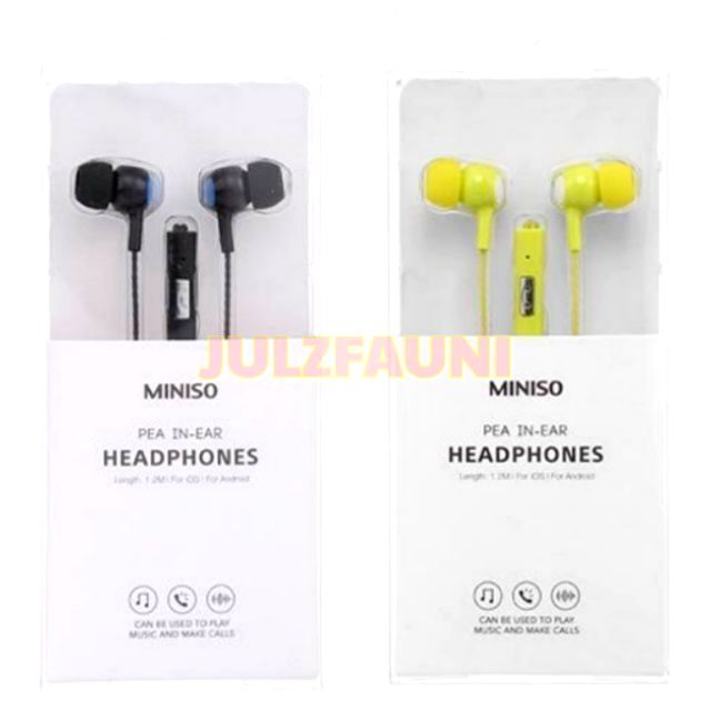 miniso earphones with mic