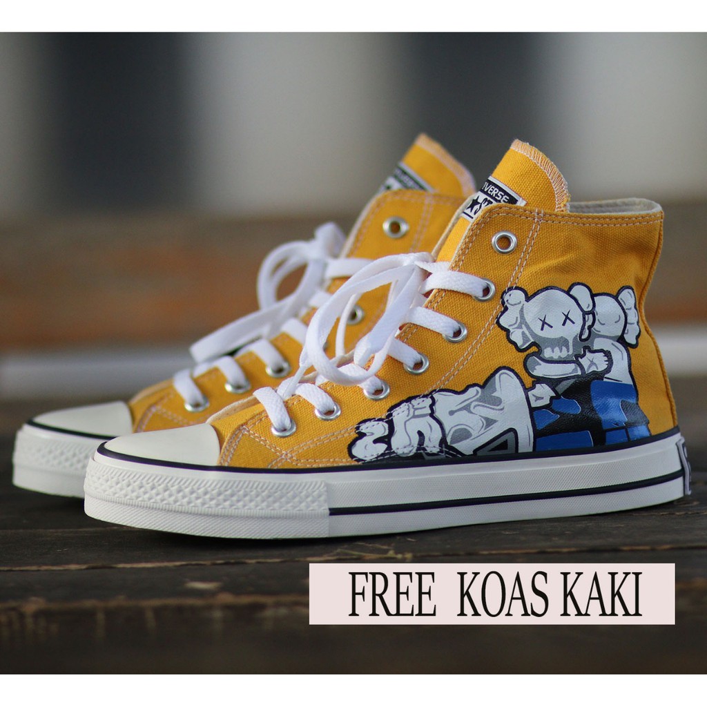 converse 70s x kaws