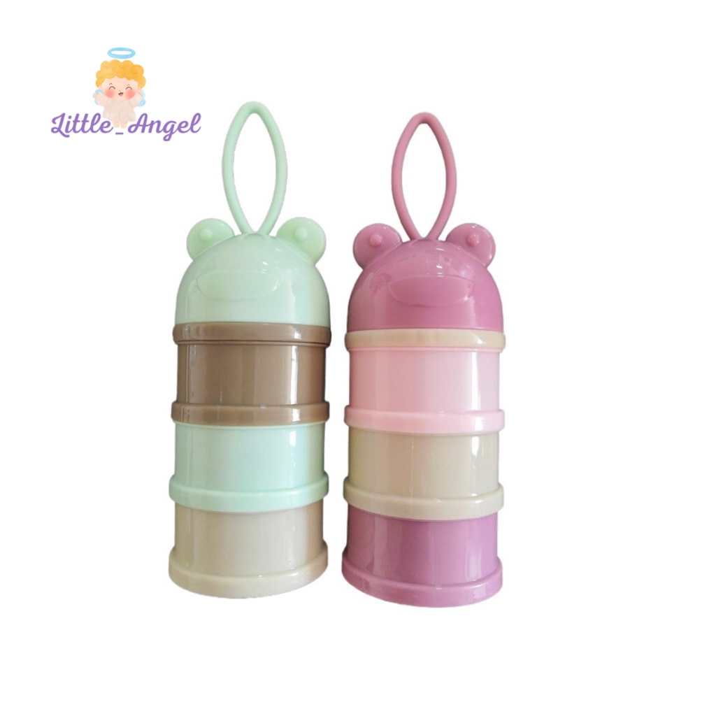 Little_Angel Four Layers Bear design Stackable Formula Milk Powder
