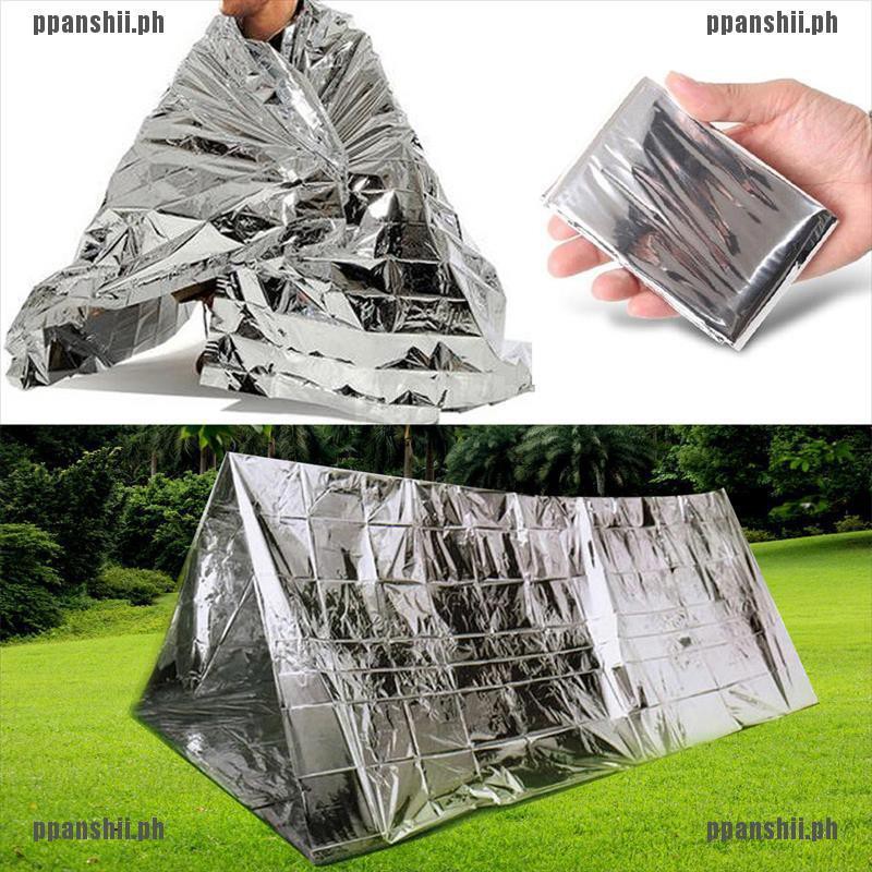 Camouflage Waterproof Foil Emergency Survival Blanket Thermal Rescue Blan IY
