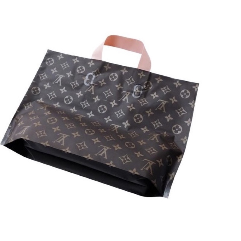 plastic lv bag