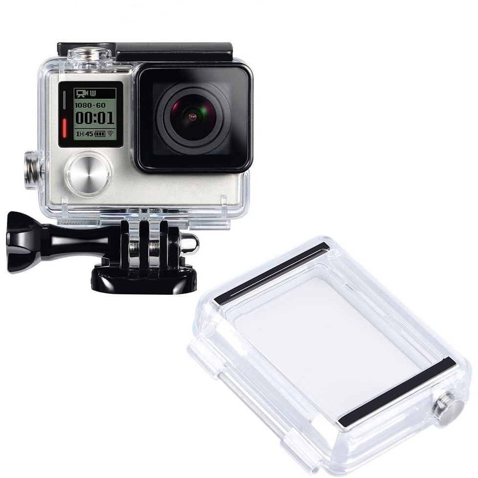 Backdoor Compatible For Gopro Hero4 Silver Hero4 Black Cameras Housing For Gopro Bacpac Lcd Screen Extended Battery Bacpac Shopee Philippines