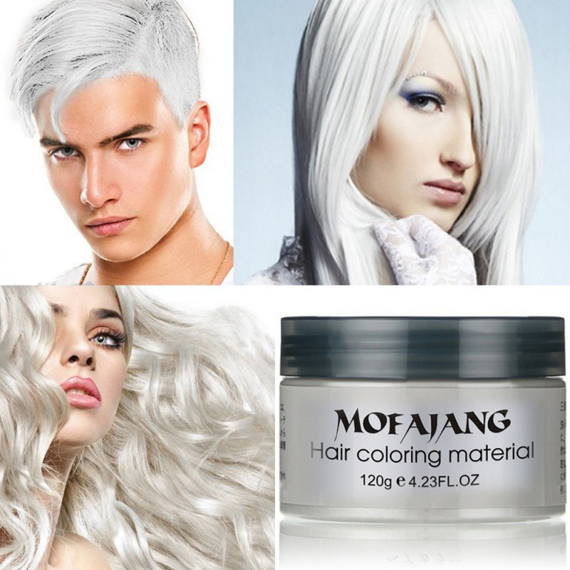 Hair Color Wax Dye One Time Molding Paste Dye Maquillaje Shopee