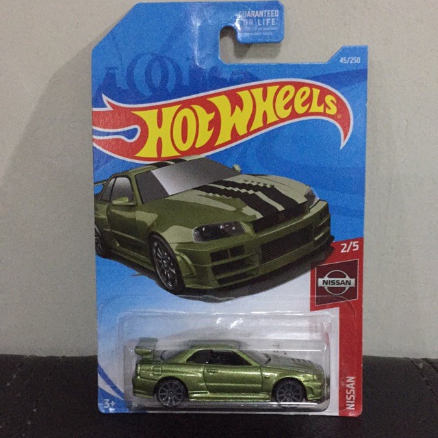 2019 hot wheels nissan