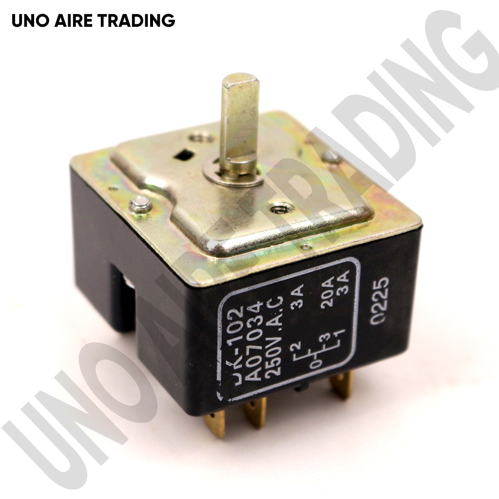Rotary Switch Universal 4 Terminal DK102 5 Terminals DK101B Shopee Philippines
