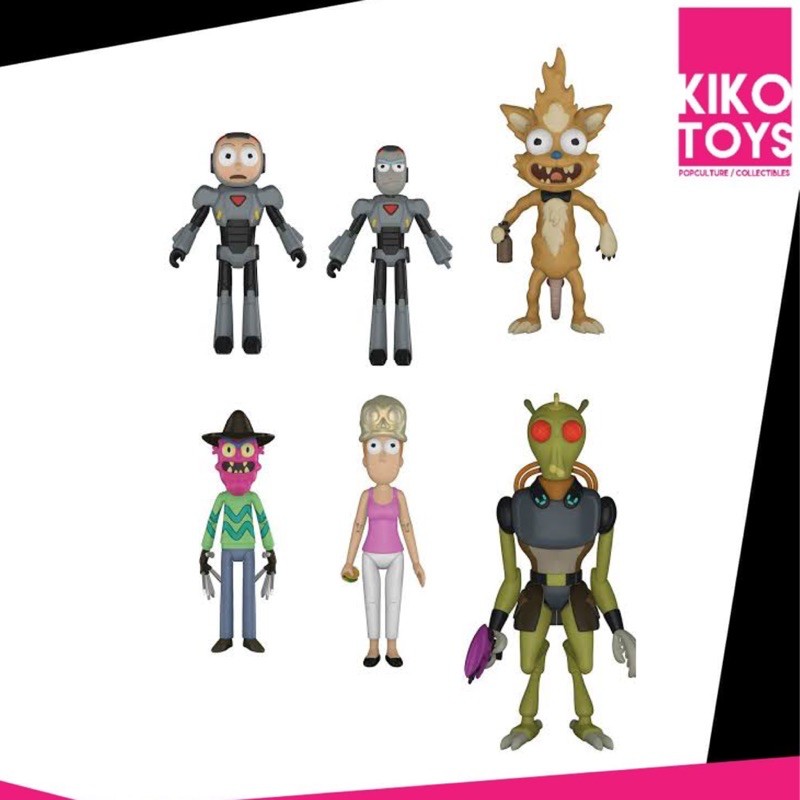 rick and morty action figures set