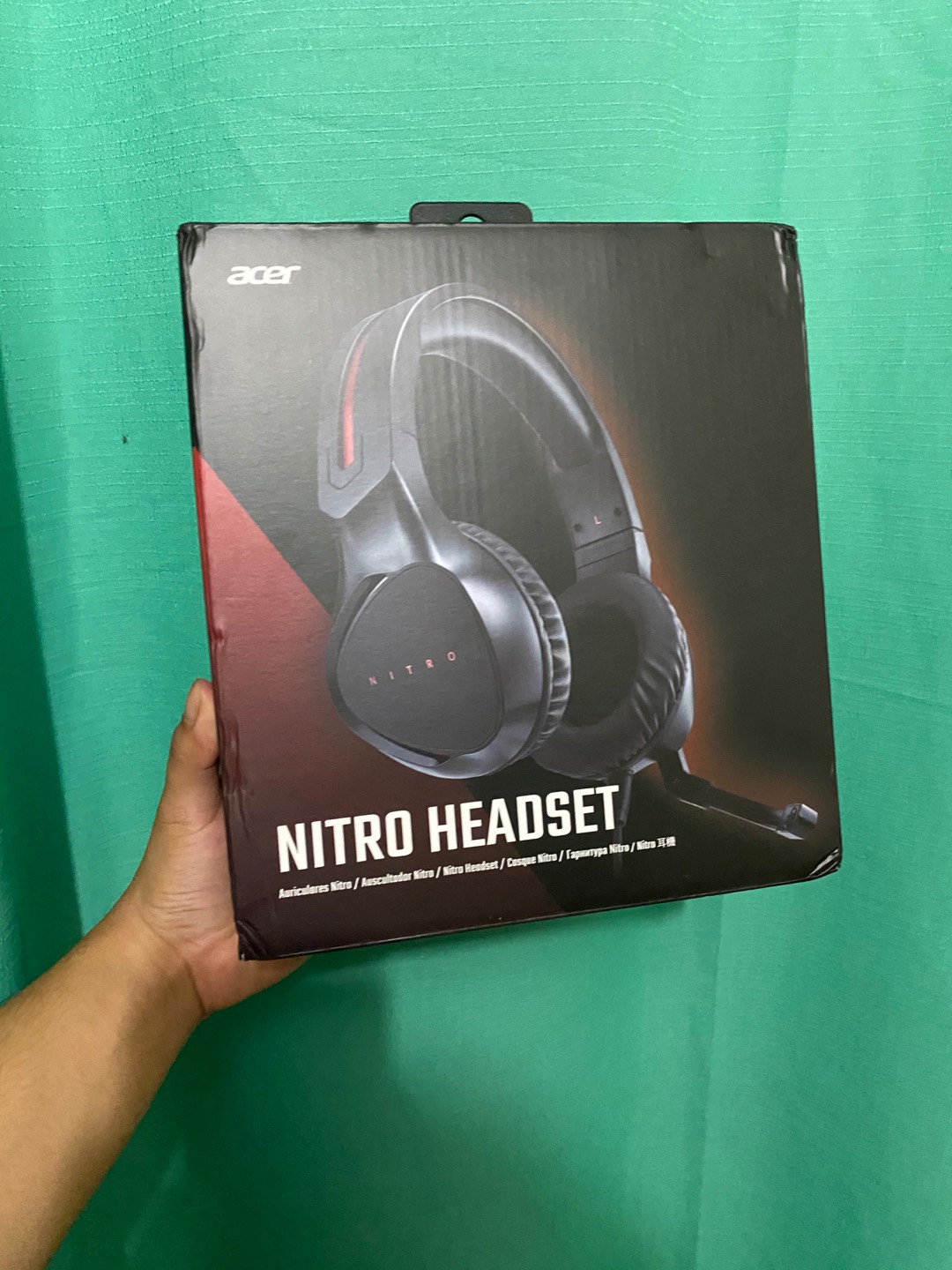 Acer Nitro NHW820 Gaming Headset Black (NP.HDS1A.008) | Shopee Philippines