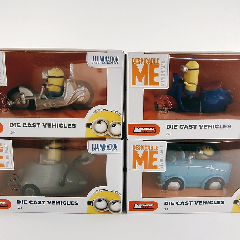 Local Stock Despicable Me Despicable Me Me Minions Motorcycle Airship Convertible Toy Car Shopee Philippines