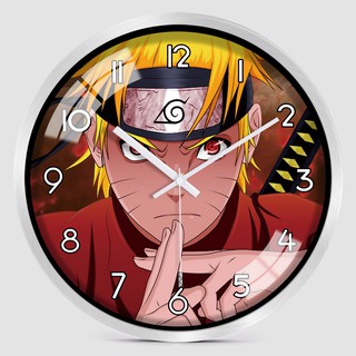 Naruto Anime Cartoon Naruto Sasuke Card Wall Clock Shopee Philippines