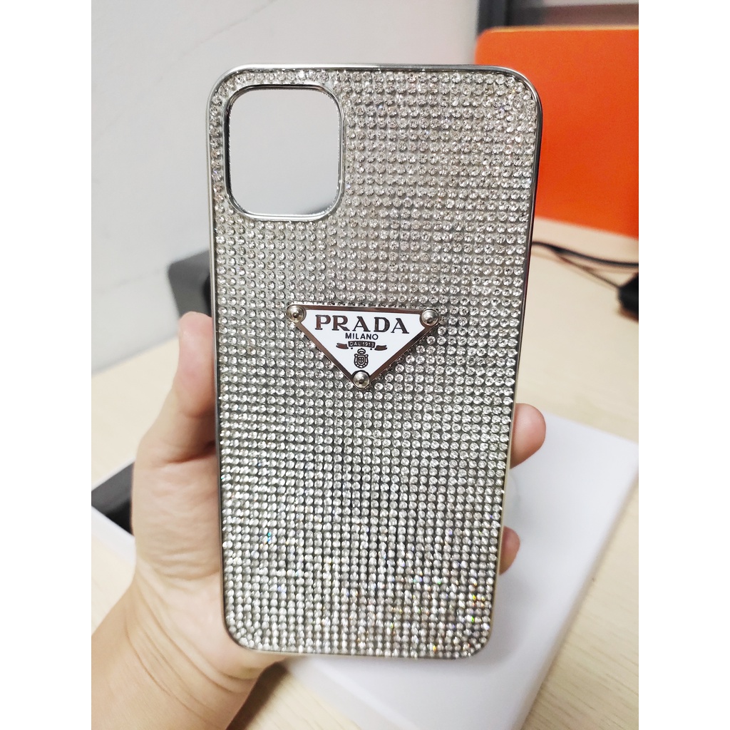 Prada Bling Glitter Case For iphone 14 13 12 11 Pro Max X XS XR xsmax 7 8  Plus Protective Cover Anti Shock Phone Diamond Soft Casing | Shopee  Philippines