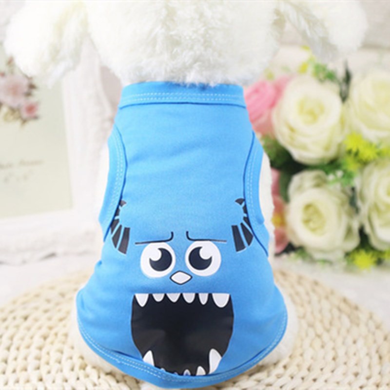 Lovely Dog Clothes Summer Pet Vest Comfortable Breathable #6