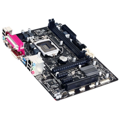 48H Desktop mainboard Gigabyte GAH81MDS2 used motherboard H81 I54460