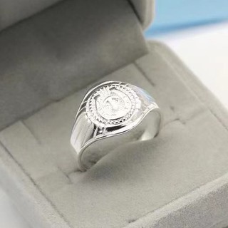 Flash Sale Silver MR036 Ring for Mens Genuine 92.5% Sterling Silver Singsing Lalaki