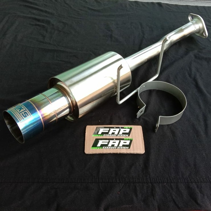 Bolt On Honda Brio New Old Muffler HKS Burntip Stainless Steel Quality Shopee Philippines