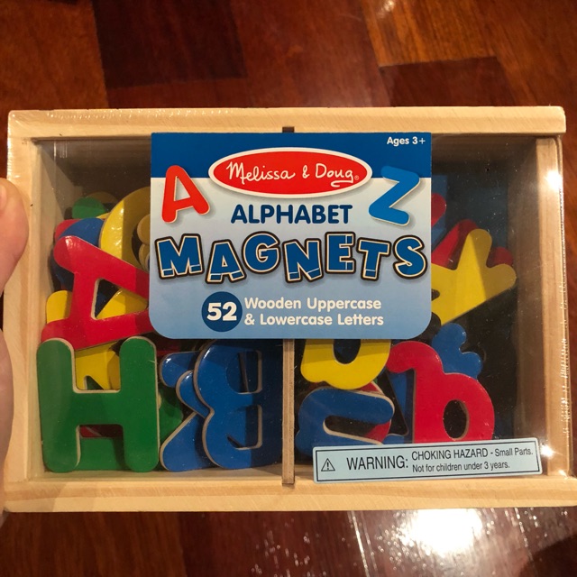 melissa and doug alphabet magnets