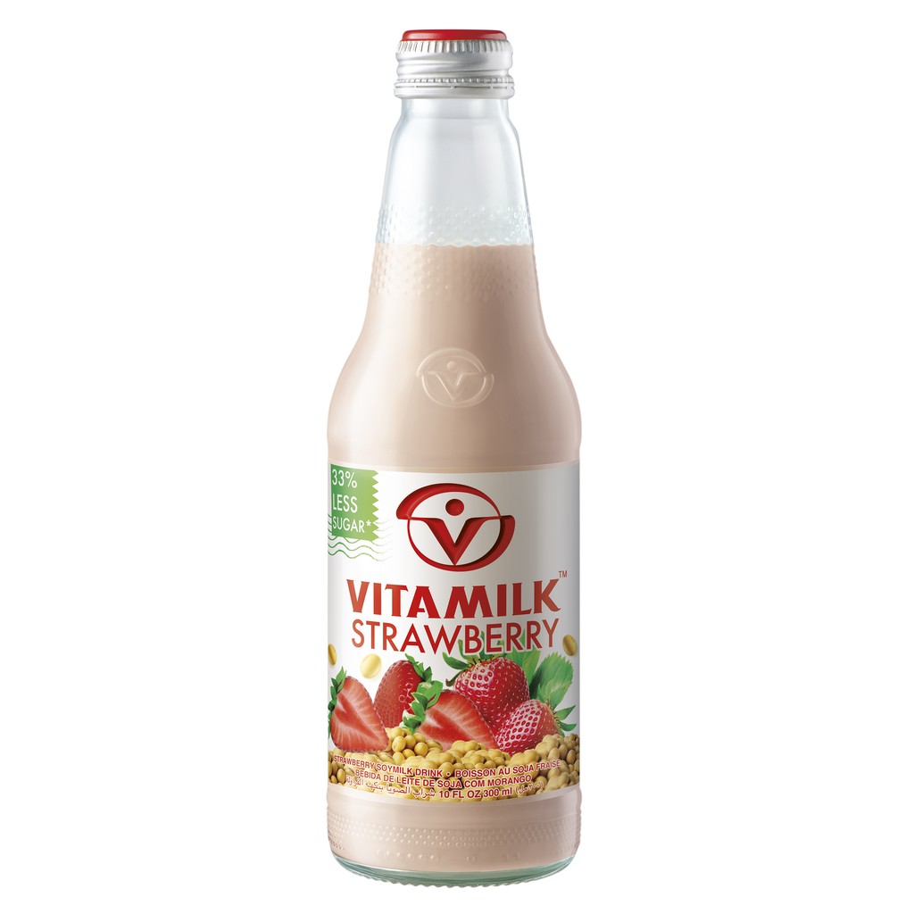 Vitamilk Strawberry 300ml | Shopee Philippines