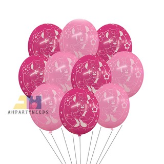 25pcs minnie mouse printed balloons size 12 inches for decoration party alehuangpartyneeds #1