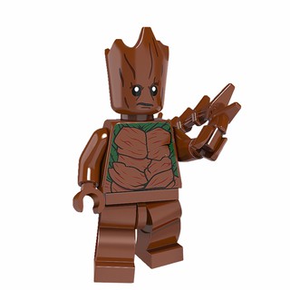 groot and rocket lego