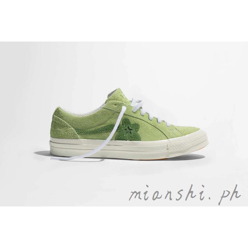 converse le fleur green