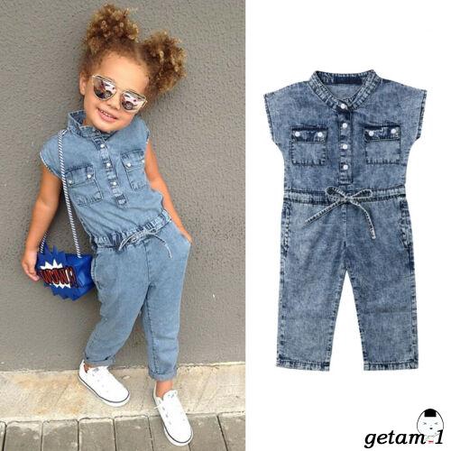 denim outfit for baby girl